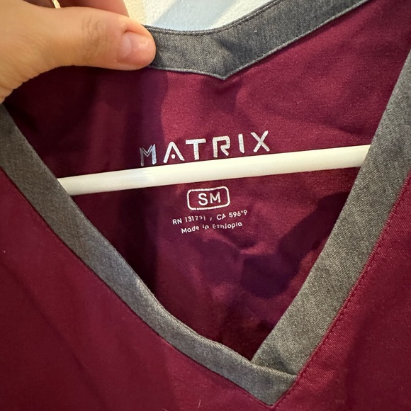 Purple Scrubs Set - Picture 2 of 4